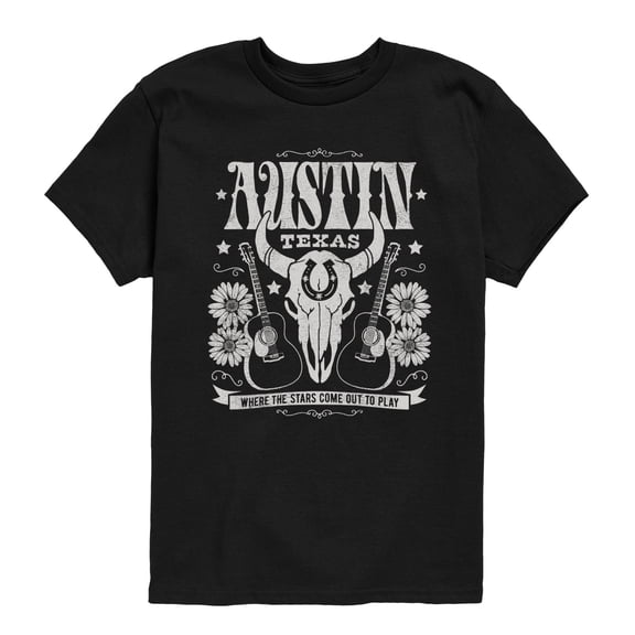 Instant Message - Austin Texas Short Sleeve Graphic T-Shirt