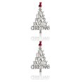 thumbnail image 4 of Billuyoard Christmas Tree Joyful Pendant Office Nightclub Decoration Rope Ornament Apartment New Small with Wall Year Xmas Hanging Type6 NO6, 4 of 6