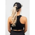 thumbnail image 7 of Sharon Ponytail Cap - Beige/Black, 7 of 7