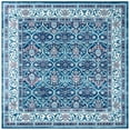 thumbnail image 2 of SAFAVIEH Brentwood Gillian Floral Area Rug, Navy/Red, 6'7" x 6'7" Square, 2 of 13