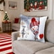 thumbnail image 5 of Herunwer Christmas Snowman Waving Hand Decorative Throw Pillow Covers Pillows Case Square Cushion Cover Cases Pillowcase Sofa Home Decor for Couch Bed Patio Car, 5 of 6