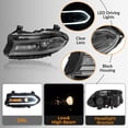 thumbnail image 5 of Kojem Left Headlight Assembly For 2015-2023 Dodge Charger Replacement for 68214397AB 68294431AF Driver Side, 5 of 19