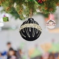 thumbnail image 4 of 12 Pcs Velvet Christmas Ball Ornaments Set, Flocked Shatterproof Xmas Tree Decorations with Glitter for Holiday Home Wedding Party Decor, 4 of 4