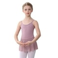 thumbnail image 2 of 4-16T Girls Sleeveless Ballet Dress Leotards Dancewear Backless Ballerina Dance Dress Ballet Leotards with Skirt, 2 of 8