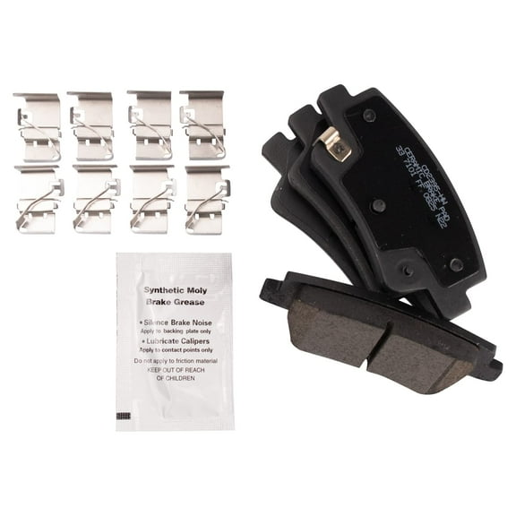 TRQ Rear Ceramic Brake Pads Fits 2021-2022 Hyundai Elantra BFA27061