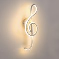 thumbnail image 4 of Lámpara de pared LED multifunción Nota musical Restaurante Decoración artística Iluminaciones nocturnas, 4 of 5