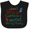 thumbnail image 3 of Inktastic Dentist Like Mommy Boys or Girls Baby Bib, 3 of 4