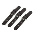 thumbnail image 3 of 3 Sets PU Leather Snap Toggle Buttons for Closure Sew on Duffle Jacket Buckle Coffee, 3 of 9