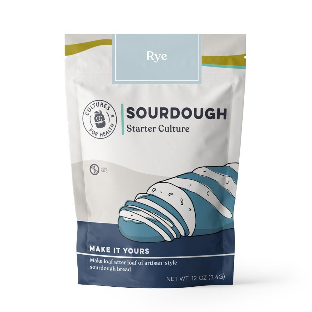 Cultures For Health Rye Sourdough Starter, DIY Artisan Sourdough Bread