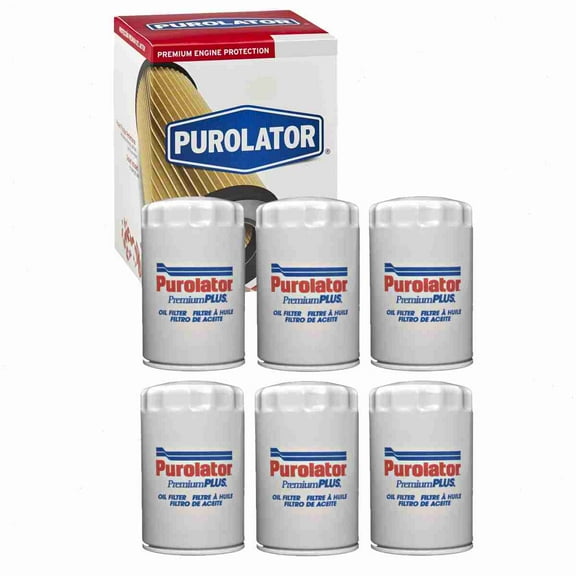 6 pc Purolator L25230 Engine Oil Filters for 169 61315 Oil Change Lubricant Filters Fits select: 2005 JEEP LIBERTY