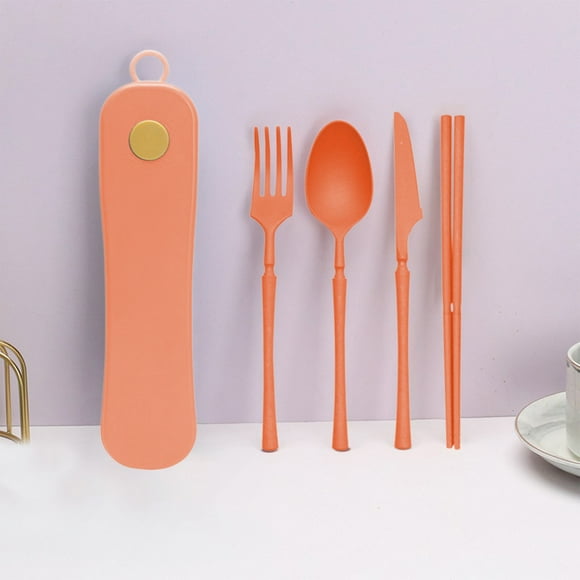 Spoons and Forks Set,Spoons and Forks Set,Rotating Box Knife Fork Spoon Chopsticks Portable Tableware Set for Outdoor Travel of Students.,Forks and Spoons,Fork and Spoon Set,Spoons and Forks