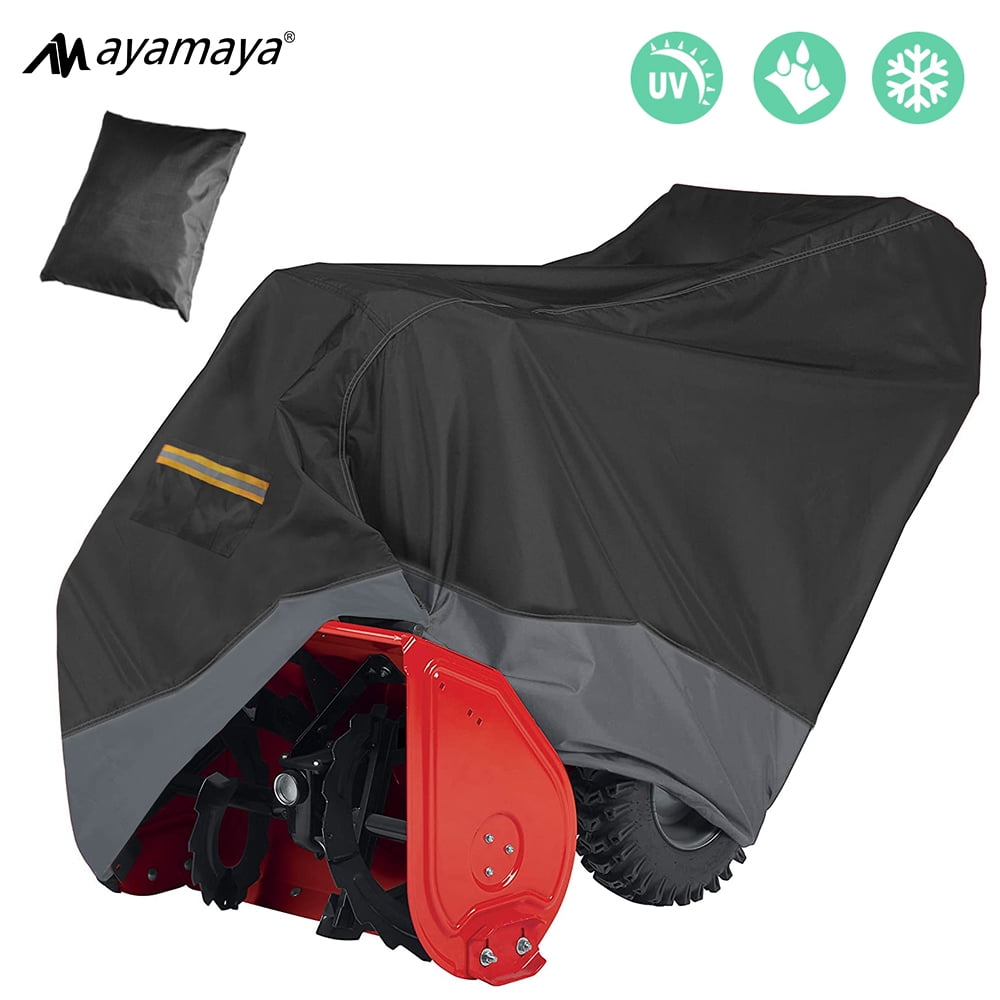 Snowblower Cover,AYAMAYA Waterproof Heavy Duty 600D Oxford Snow Blower