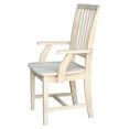 thumbnail image 5 of International Concepts Mission Wood Dining Chair with Arms, Unfinished, 5 of 10