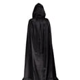 thumbnail image 4 of 2uds Disfraz Premium de Halloween Capa Bruja Parca Capa de mago para niños adultos (90 CM Estilo 1), 4 of 6