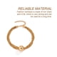 thumbnail image 3 of Collar de mujer Minnieouse de Cadena torcida Oro ajustable Joyería personalizada Cumpleaños Aniversario, 3 of 6