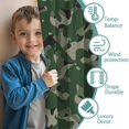 thumbnail image 3 of Camouflage 42x54in(106x137cm) Curtains 2 Panels for Kids Bedroom, Window Drapes for Kids Boys Girls Bedroom Curtains Designed To Spark Joy and Creativity, 3 of 5