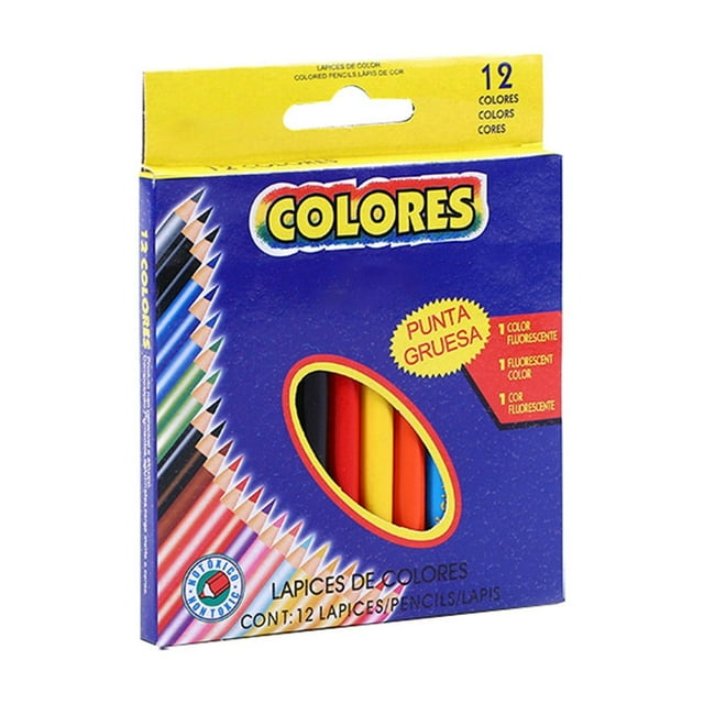 Back to School Essentials Color Pencil Set 6/12/18/24/36 Color Oil Colored Pencil for Children And Elementary School Students