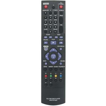 AKB73215304 Remote for LG Blu-ray Player BD651DN BD651N BD640C BD630 BD640