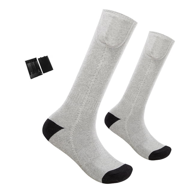 Electric Heated Socks Battery Powered Cold Weather Heat Socks for Men and Women Riding Camping Hiking Riding Winter Warm Socks