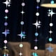 thumbnail image 4 of Conjunto creativo de flores con forma de estrella, colgante aéreo, decoración para fiesta de cumpleaños y dormitorio, 4 of 5