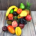 thumbnail image 3 of Manzanas simuladas, manzanas falsas, caquis, limones, plátanos, brochetas, decoraciones para gabinetes del hogar, accesorios de fotografía., 3 of 5