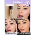 thumbnail image 2 of Base SHEGLAM COMPLEXION PRO Caramelo mate de larga duración, 2 of 9