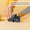 thumbnail image 3 of Blade Knife Sharpener - Keep Knife Sharper with the Best Knife Sharpener - Fun Kitchen Gadgets BPA-free & Dishwasher-Safe Kitchen Knife Sharpener - Compact, 3 of 7
