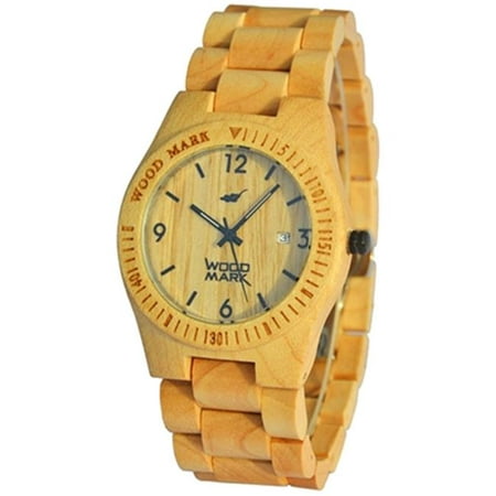 Wood Mark ZS-W086A Mens Sequoia Maple wood Watch