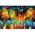 thumbnail image 2 of Art.com Storm Of Happiness Stretched Canvas Print Wall Art by Leonid Afremov, 18" x 12", 2 of 4