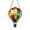 christmas tree, variant on Acrylic Hot Air Balloon Hanging Decoration, 2D Plane Design With Stained Glass Effect, Perfect For Christmas Party Home Wall Decoration