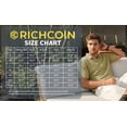 thumbnail image 7 of RICHCOIN Mens Casual Polo Shirt Summer Short Sleeve Vacation Button Beach Knit Stretchy Golf Shirts, 7 of 7