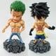 thumbnail image 2 of Anime una pieza Roronoa Zoro Sanji mono D Luffy PVC figura de acción tatuaje 15cm zhangyuxiang LED, 2 of 2