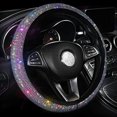 thumbnail image 1 of Housse de Volant de Voiture, Protection de Volant Universel Confortable de Mode 15in pour la Plupart des Autos pour les Femmes Blanches, AB, Bleues, Rouges, Noires, 1 of 1