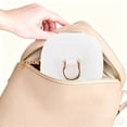 thumbnail image 5 of Organizador de joyería de una capa y multifuncional de 1 pieza Unique Bargains, PP blanco, TPE, aleación de zinc, 5 of 5