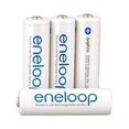 thumbnail image 2 of SANYO Eneloop 4 Pack AA NiMH Pre-Charged Rechargeable Batteries-Hassle Free Packaging, 2 of 3