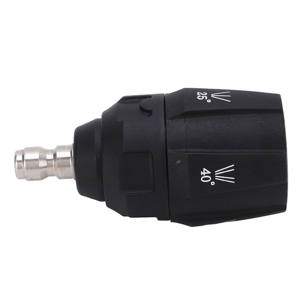 Boquilla para hidrolavadora Bling Bling 5 en 1 Ajustable Conector rápido 1/4 pulg.