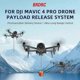 thumbnail image 3 of BRDRC For DJI Mavic 4 Pro Drone Light Sensing Control Payload Dropper and Landing Gear, 3 of 5