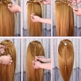 thumbnail image 5 of Cabeza de maniquí Colcomx 24,8 pulgadas para peinar el cabello, 5 of 5