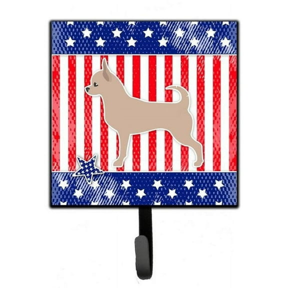 Carolines Treasures BB3350SH4 USA Patriotic Chihuahua Leash or Key Holder