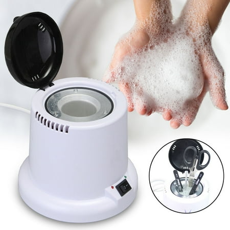 Uv Sterilizer Quartz Sleeve - High sterilizerspot Temperature Sterilizer Disinfection Box w/ Quartz Sand for Steel Metal Nipper Tweezers Tools Clean Sterilizers Pot Nail Art Tool UV Sterilizer Tool