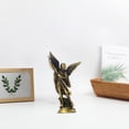 thumbnail image 2 of Yvsxxv 2 Pcs Antique Bronze Christian Saint Michael Figurines & Knick-Knacks Guardian Statue for Home Tabletop, 2 of 7