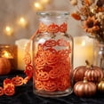 thumbnail image 5 of Halloween Wired Ribbon 5 Yards, Pumpkin Bat Witch Hat Printed Craft Ribbon for DIY Wreaths, Gift Wrapping, Bows, Floral Arrangements, Halloween Party and Fall Decoration Supplies, 5 of 6