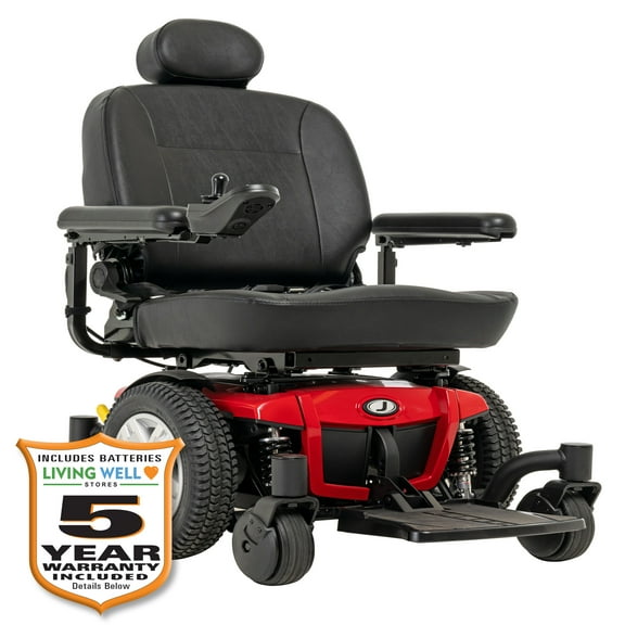 Pride Mobility Jazzy 600 ES Power Chair, 20 x 18 x 20 Captain Seat, With 5-Year Extended Warranty