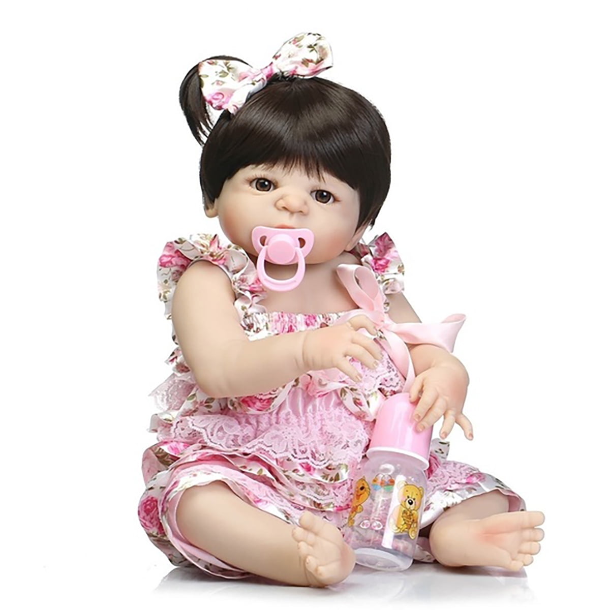 57cm Lifelike Dolls Body Silicone Doll Girl Doll Toy Lifelike