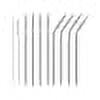 Stainless Steel Straws Set of 8, Alotpower Ultra Long 10.5'' Drinking Metal Straws for 20 30oz Stainless Tumblers Rumblers Cold Beverage