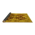 thumbnail image 2 of Ahgly Company Indoor Rectangle Oriental Yellow Traditional Area Rugs, 2' x 3', 2 of 4