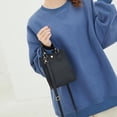 thumbnail image 4 of LinYooLi Womens Bag New Lychee Pattern Handbag Crossbody Small Bucket Bag Casual Cell Phone Bag, 4 of 6