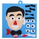 thumbnail image 2 of Expresiones Faciales Kit De Pegatinas De Tela Para E Hijos Diy Con Una Combinación Múltiple De Expresiones Faciales Juguetes De Rompecabezas, 2 of 7