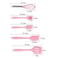 thumbnail image 4 of braveheart 5Pcs Silicone Heat Resistant Utensils Cookware Set Nonstick Cooking Tools Kitchen Baking Tool, 4 of 6