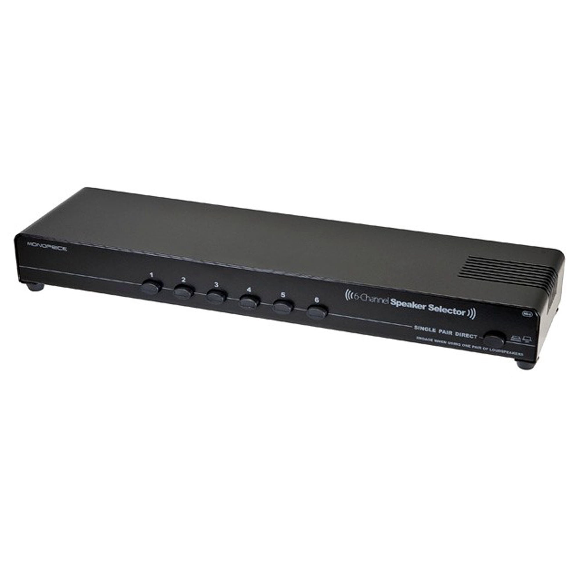 Monoprice 6-Channel Speaker Selector With Built-In Impedance-Matching Circuitry For Home Theater Audio